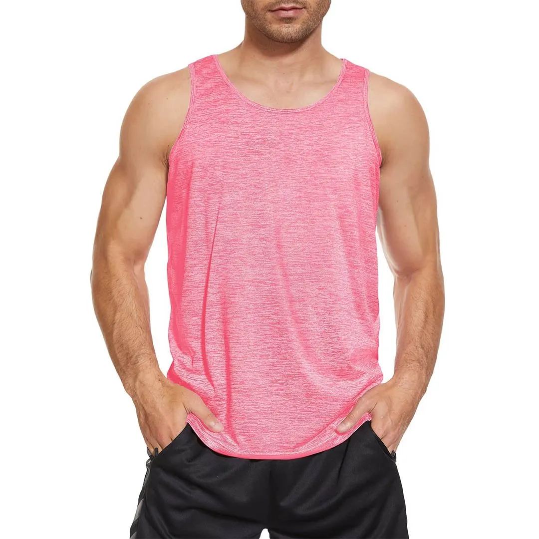 Men's Tank Tops Quick Dry Sleeveless Workout T-shirts